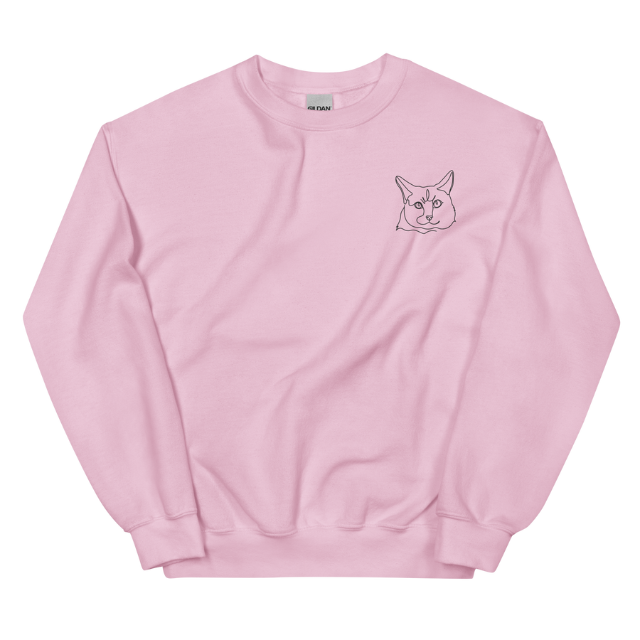 Custom Embroidered Pet Crewneck