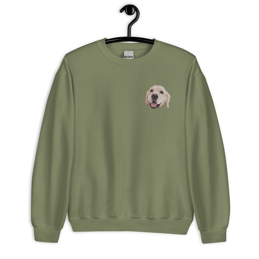 Custom Embroidered Pet Crewneck