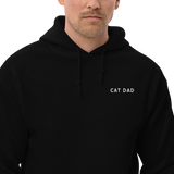 Cat Dad Embroidered Hoodie