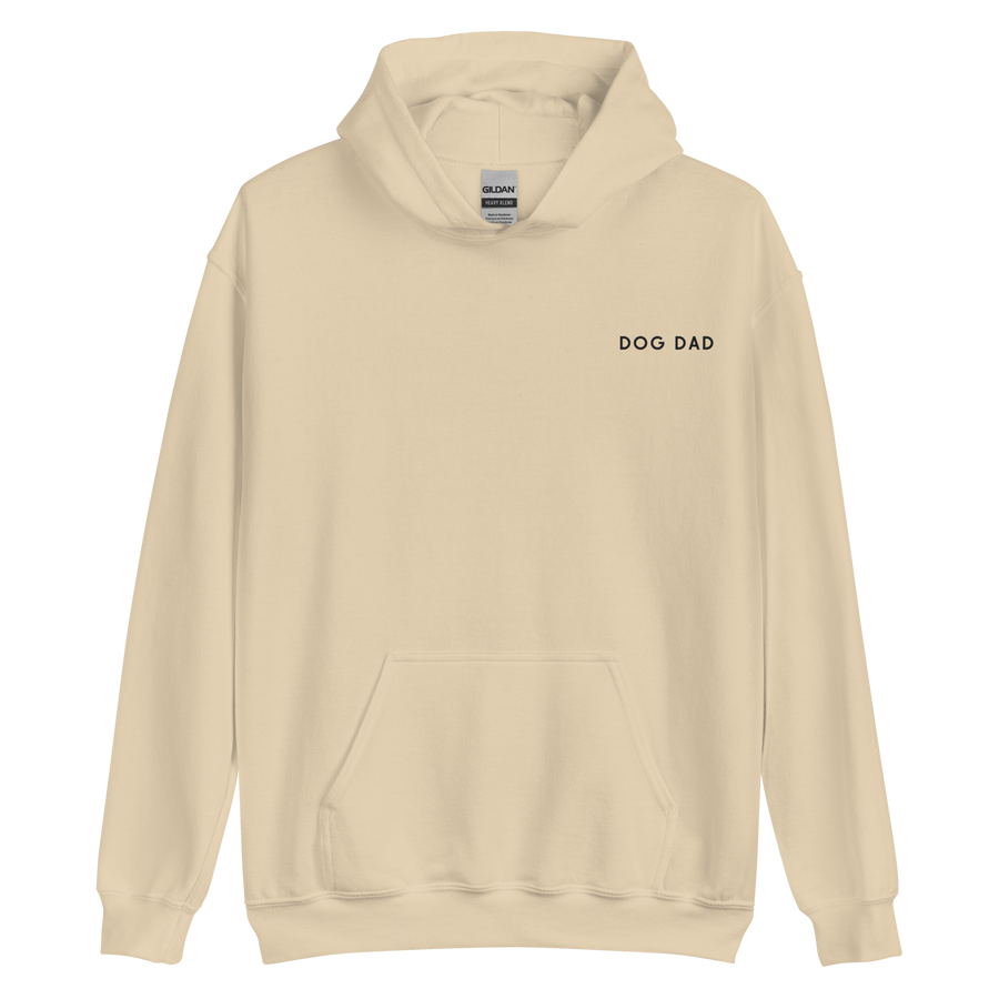 Dog Dad Embroidered Hoodie