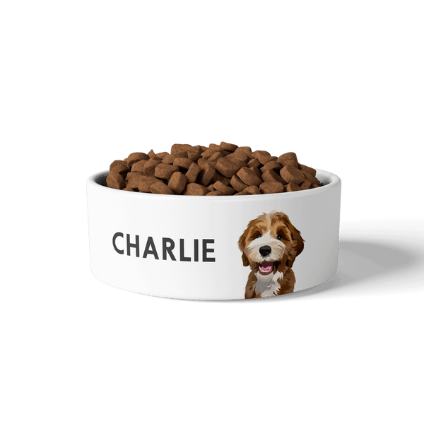 Personalized dog water bowl outlet