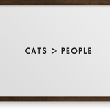 Cats > People
