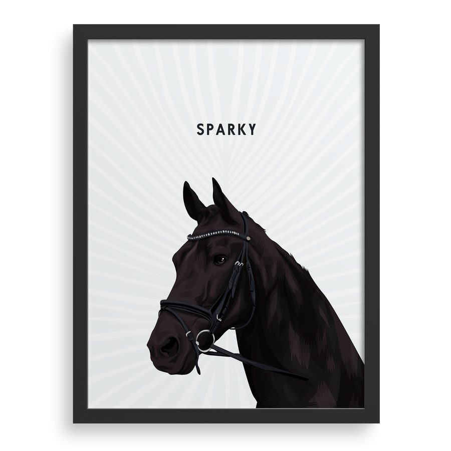 Custom Horse Portrait